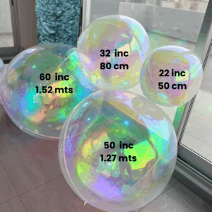 GLOBO ORBZ IRIDISCENTE 50" X10