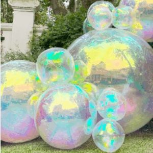 GLOBO ORBZ IRIDISCENTE 22" X20