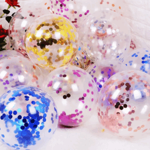 GLOBO CONFETTI 12" X100