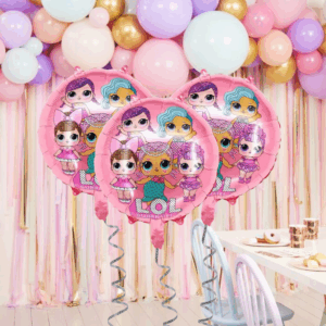 GLOBO ESTAMPADO 18" X10