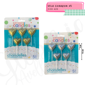 VELA CORAZON X5