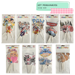 SET PERSONAJES
