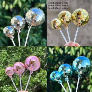 SET ESFERAS DISCO 12 UNID